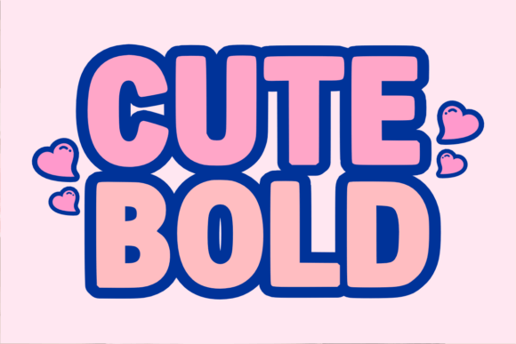 Cute Bold: The Playful Powerhouse of Modern Typography