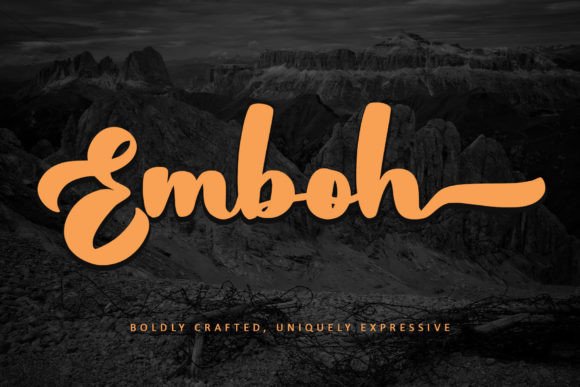 Emboh: A Practical Evaluation of a Modern Handwritten Display Font
