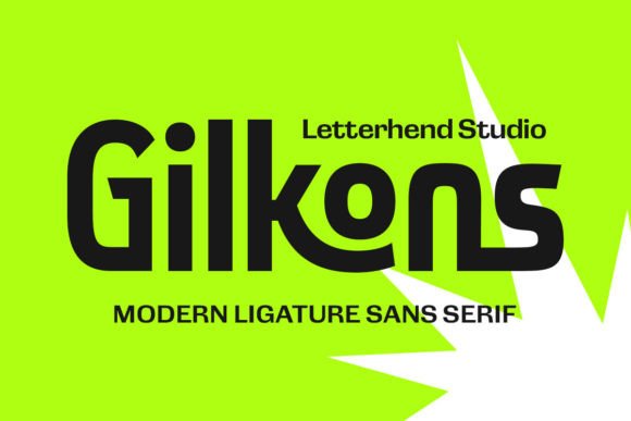 Gilkons: The Modern Sans Serif That Elevates Your Brand Identity