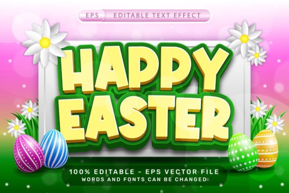 Happy Easter 3D Text Effect: A Practical Evaluation