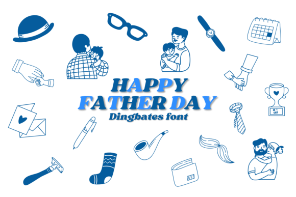 Happy Father's Day: Evaluating the Dingbat Font for Specialized Designs