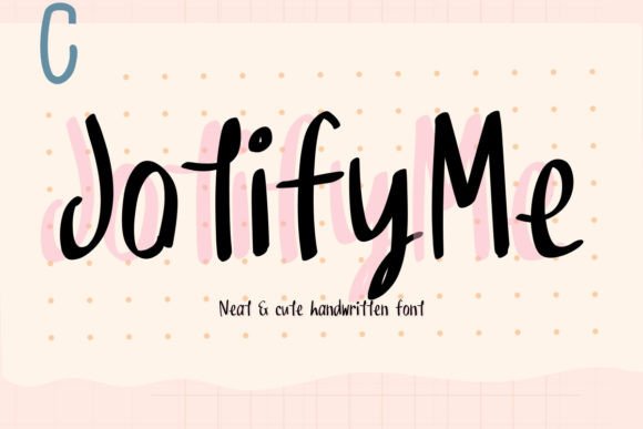 Meet JotifyMe: The Handwritten Font That Brings Personality to Your Design