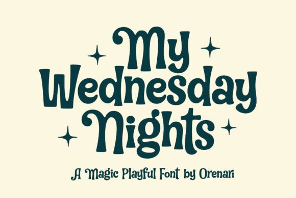 My Wednesday Night: A Deep Dive into Playful Horror Typography