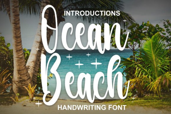Ocean Beach: A Stylish Handwritten Font for Modern Projects