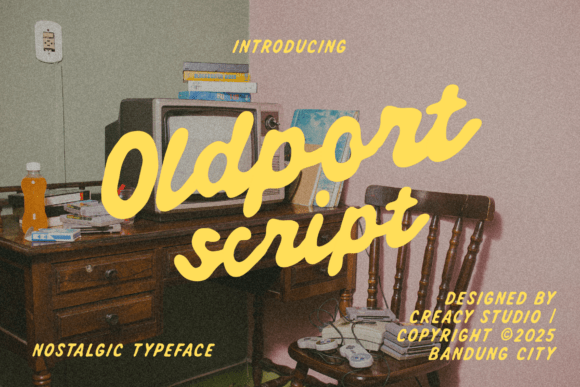 Oldport Script: Capturing the Soul of Vintage Design