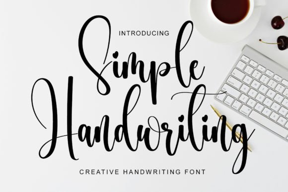 Simple Handwriting: A Stylish Font for Modern Projects