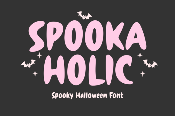 Spooka Holic Font by Dreamink 7ntypes