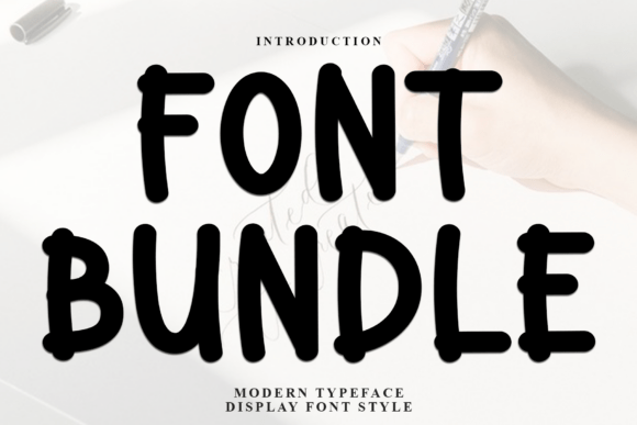 The Font Bundle: Unlocking the Power of Bold, Rounded Display Typography