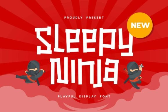 Unleash Your Inner Creative Warrior with Sleepy Ninja Regular Font