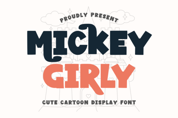 Unlocking Playful Design Potential with Mickey Girly Regular Font
